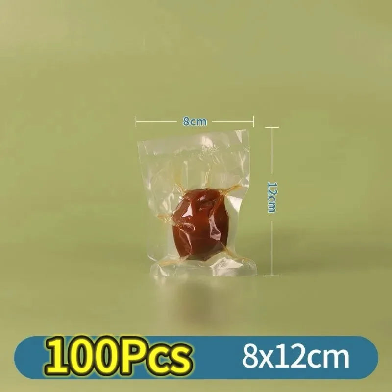 100Pcs/Lot Vacuum Packaging Bags Empty Food Vacuum Bags Bpa-Free Vacuum Sealing Bag Vac